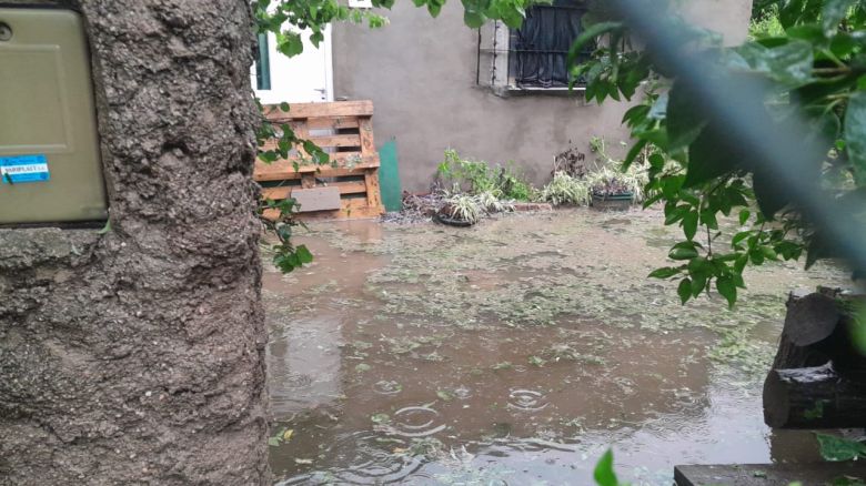 Temporal y granizada en Río Cuarto y región 