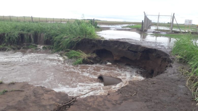 Situación de emergencia en Santa Flora