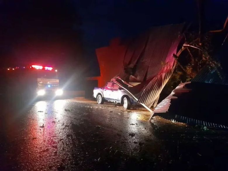 Tormenta en Córdoba: granizo, crecida de ríos y daños materiales