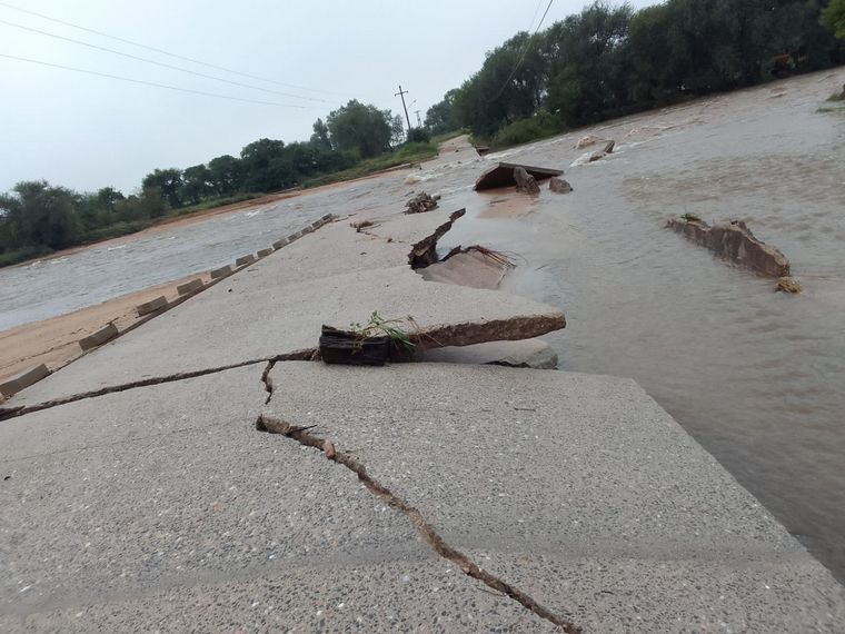 Preocupa la situación del vado de Río Seco