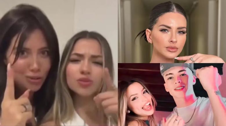 ¿Palito para China Suárez? Wanda Nara grabó un video junto a Madison Segreti, la exnovia de Lauty Gram