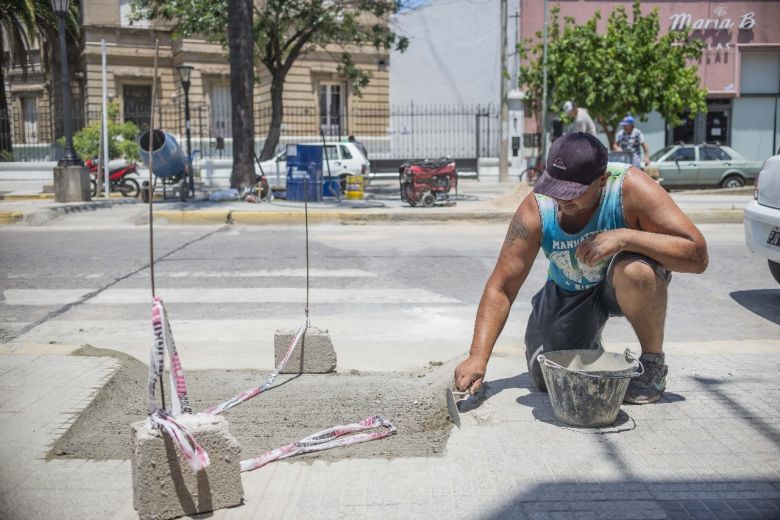 Presupuesto Participativo: suman más de 80 rampas para conectar el Andino con la Plaza Roca 