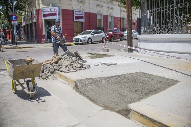 Presupuesto Participativo: suman más de 80 rampas para conectar el Andino con la Plaza Roca 