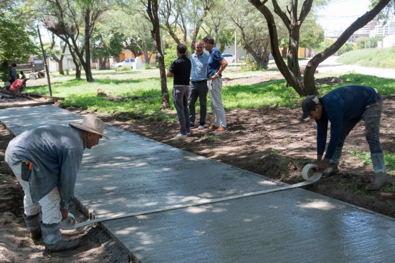 Presupuesto Participativo: se construye un nuevo circuito saludable a orillas del Arroyo Río Limay