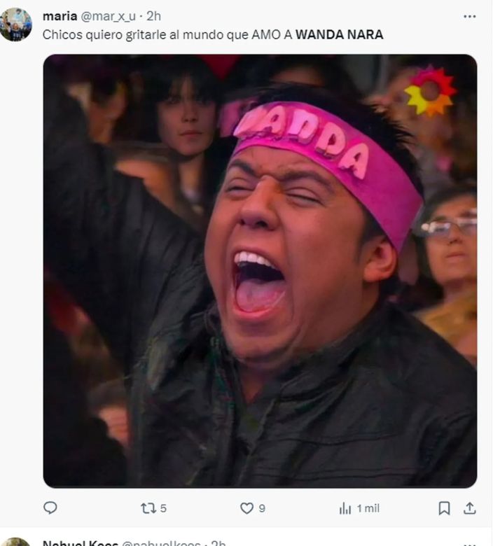 Los mejores memes de la nueva canción de Wanda Nara 