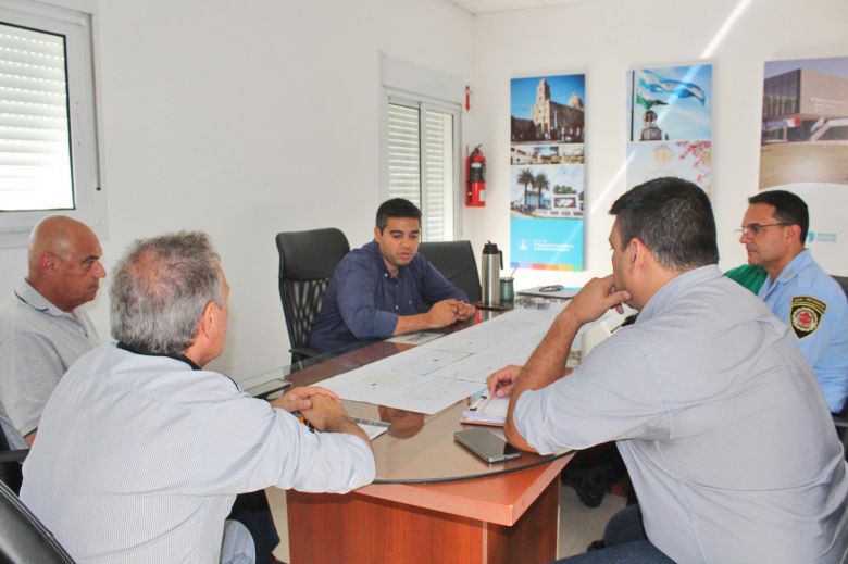 Encuentro de trabajo logístico con la Policía de la Provincia