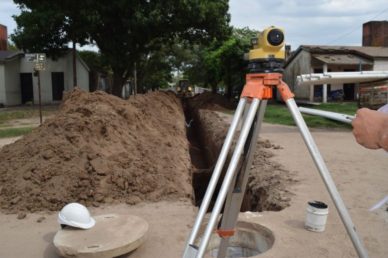 Río Cuarto: avanza obra cloacal que beneficiará a 390 familias