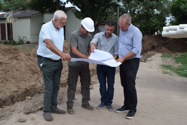 Río Cuarto: avanza obra cloacal que beneficiará a 390 familias