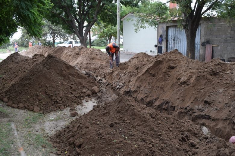 Río Cuarto: avanza obra cloacal que beneficiará a 390 familias