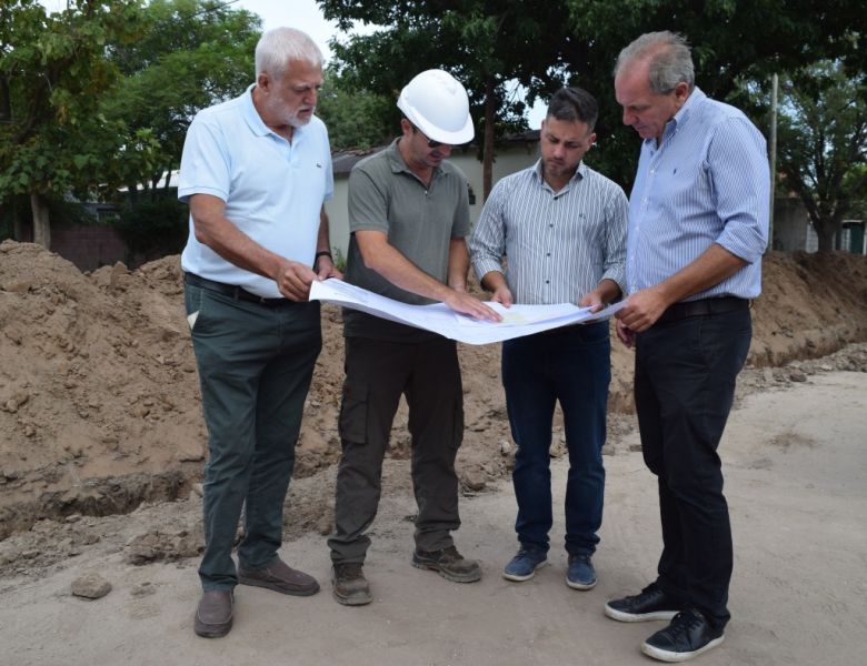 Río Cuarto: avanza obra cloacal que beneficiará a 390 familias