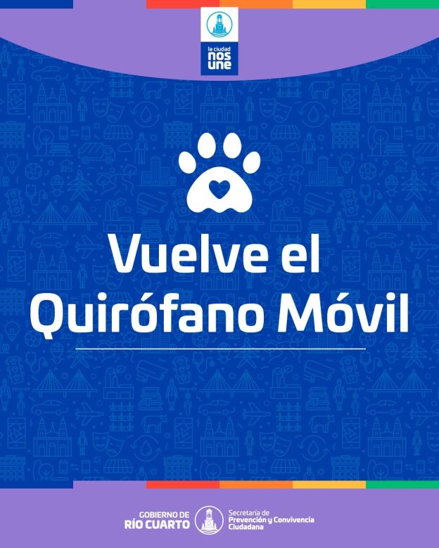 Vuelve el Quirófano Móvil a los barrios de la Ciudad