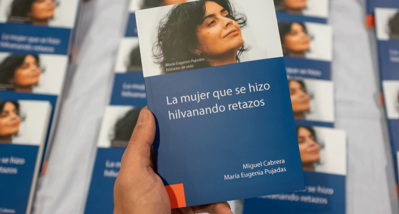 Una de las integrantes de la familia Pujadas presenta un libro sobre su vida