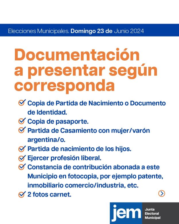 Se convocaron voluntarios para ser autoridades de mesa 