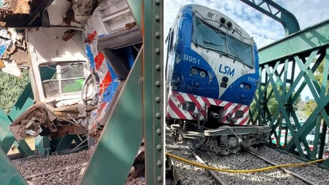 Choque y descarrilamiento de trenes en Palermo: asistieron a 60 pasajeros y 30 fueron trasladados