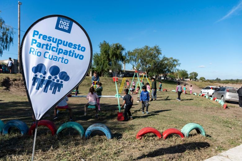 Con el sexto gimnasio a cielo abierto se habilitaron las obras en la nueva costanera de Las Delicias