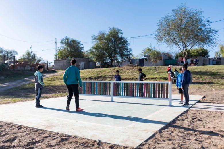 Con el sexto gimnasio a cielo abierto se habilitaron las obras en la nueva costanera de Las Delicias