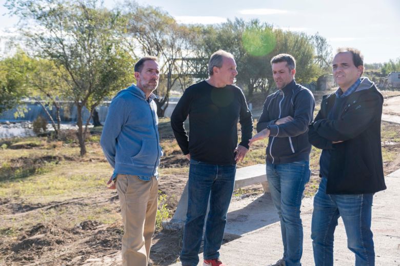 Con el sexto gimnasio a cielo abierto se habilitaron las obras en la nueva costanera de Las Delicias