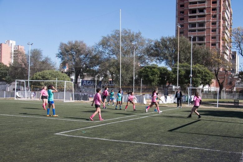 Mujeres a la Cancha: Río Cuarto vivió una jornada a puro fútbol femenino