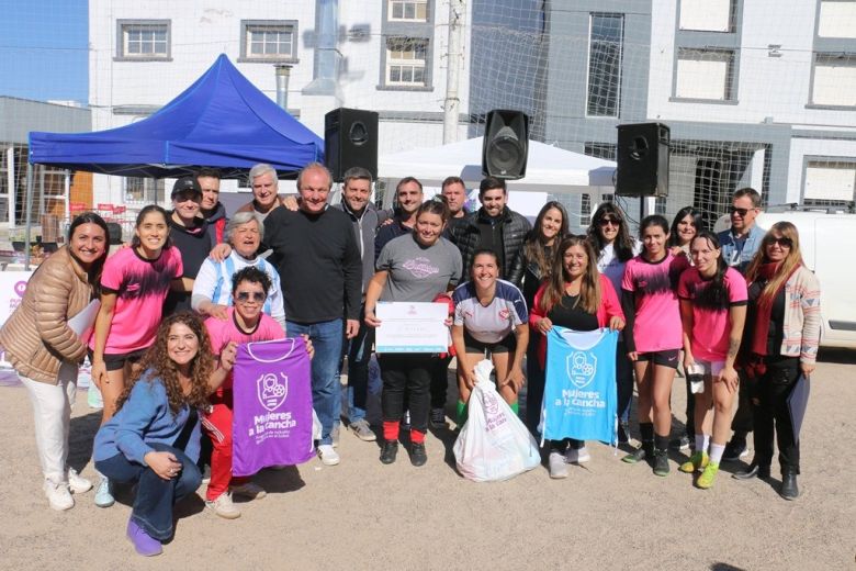 Mujeres a la Cancha: Río Cuarto vivió una jornada a puro fútbol femenino