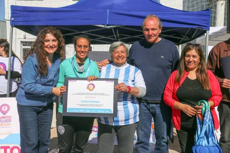 Mujeres a la Cancha: Río Cuarto vivió una jornada a puro fútbol femenino