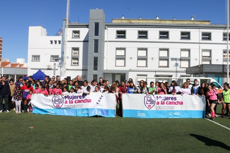 Mujeres a la Cancha: Río Cuarto vivió una jornada a puro fútbol femenino