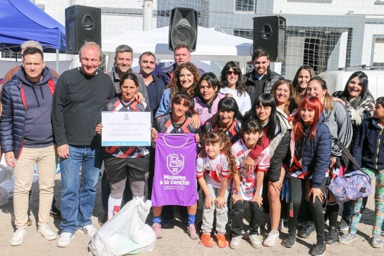 Mujeres a la Cancha: Río Cuarto vivió una jornada a puro fútbol femenino