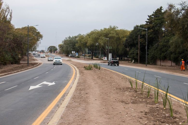 Río Cuarto: se habilitó totalmente la obra de duplicación de calzada de la Ruta Provincial 30