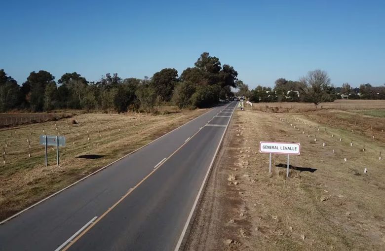 Se pavimentaron los últimos 20 kilómetros de la ruta 10 entre General Levalle y Adelia María 