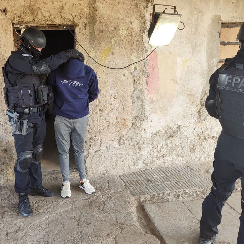 FPA desbarató una banda familiar y secuestró cocaína en Huinca Renancó
