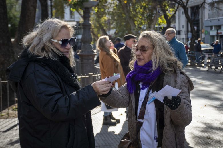 Día Mundial Libre de Humo: jornada de concientización en Plaza Roca