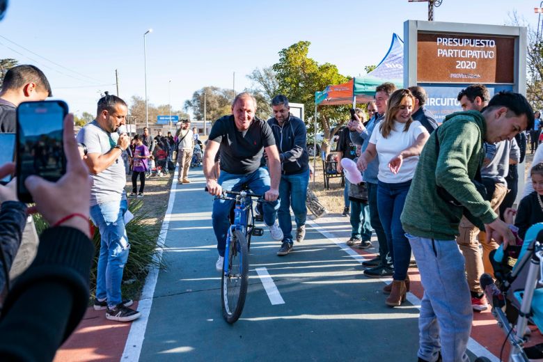 Habilitan las luces LED en la ciclovía de Reforma Universitaria y anuncian su conexión con Las Higueras