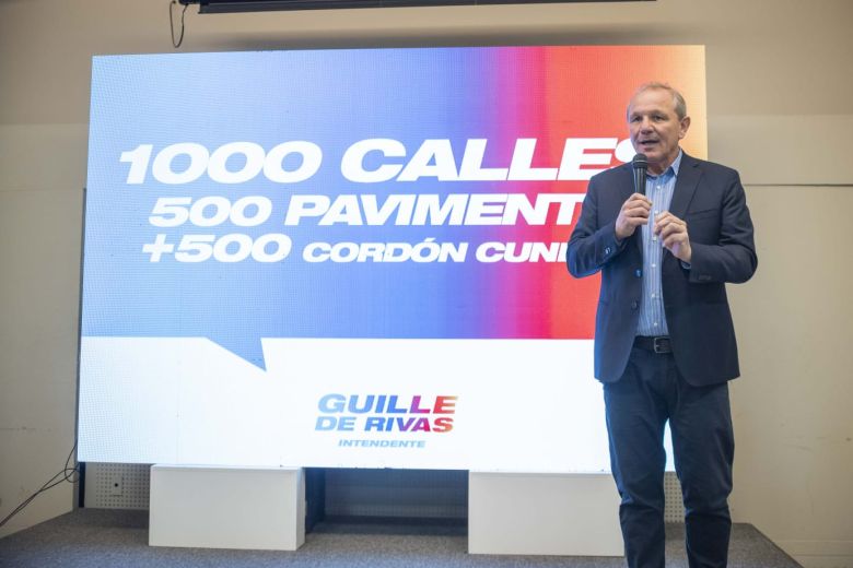 De Rivas anunció 500 cuadras de pavimento y 500 de cordón cuenta