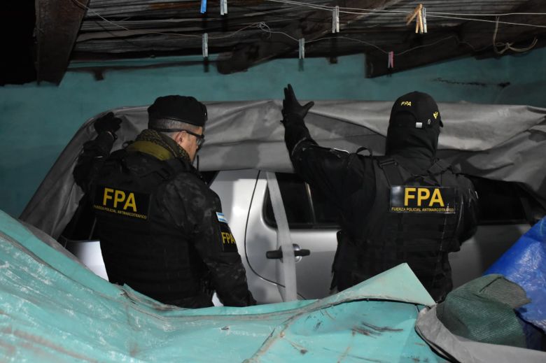 La FPA realizó un gran operativo y desbarató una banda narco de 5 integrantes: Fueron detenidos