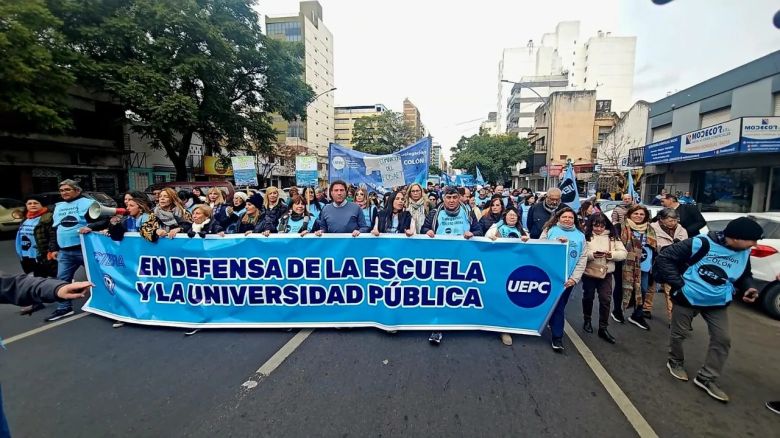 Paro docente: UEPC registró un 90% de acatamiento en toda la provincia