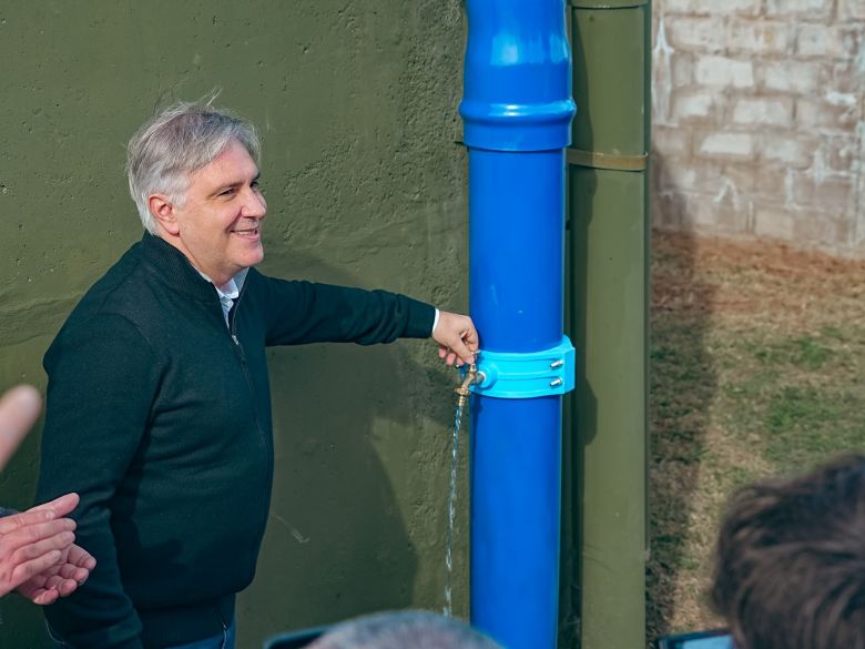 El intendente Jorge Marino calificó de “histórica” la visita del gobernador 