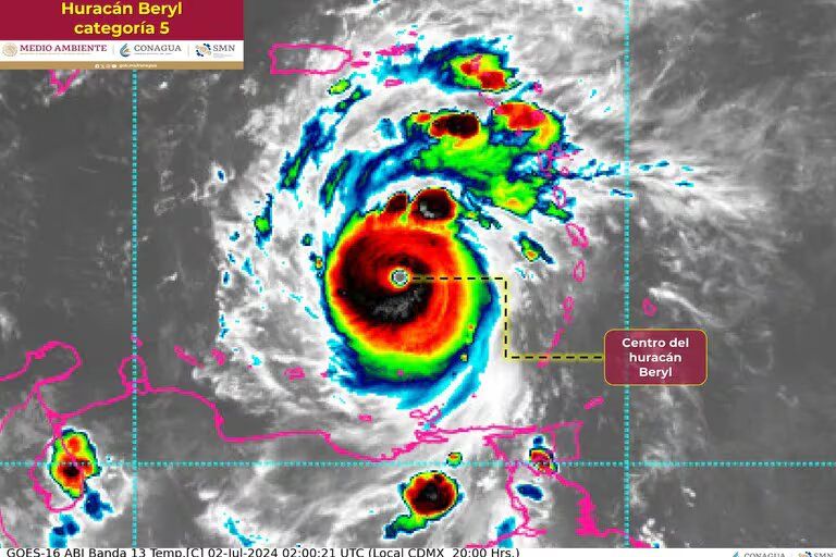 Beryl arrasó en el Caribe: cuál es el vínculo entre el cambio climático y los huracanes cada vez más peligrosos