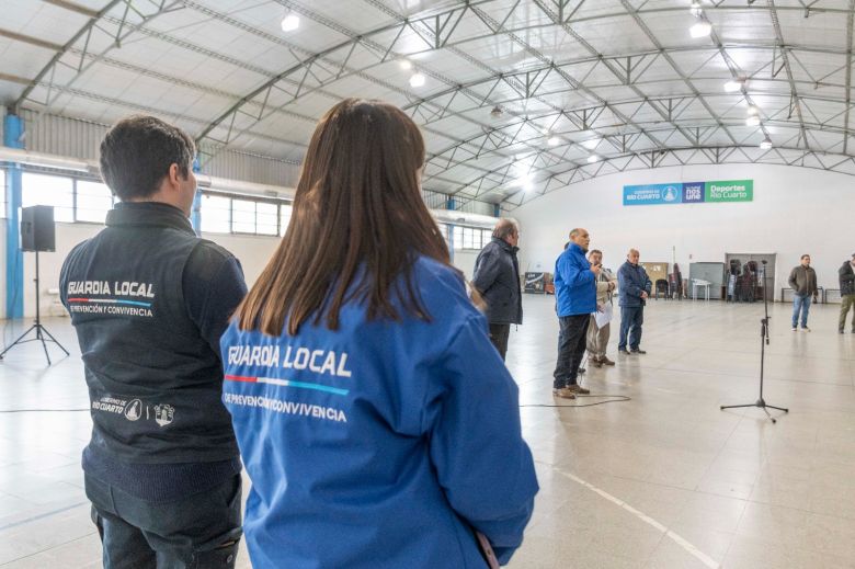 Agentes de la Guardia Local se reunieron con las nuevas autoridades para delinear las acciones de trabajo