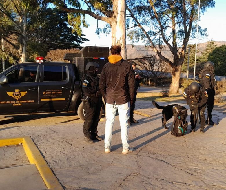 FPA secuestró cocaína y marihuana en Villa General Belgrano