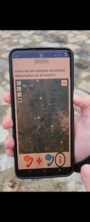 Jóvenes Cordobesas crearon una app que detecta incendios forestales