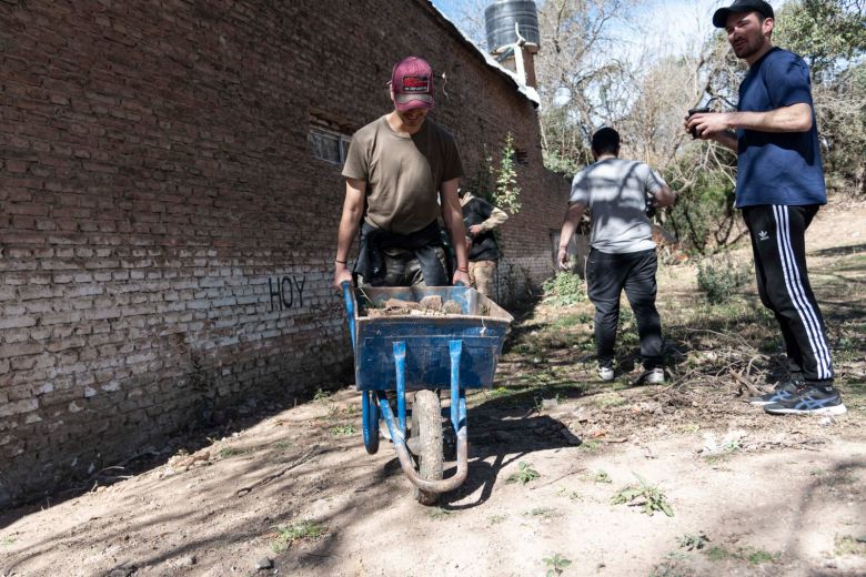 Jóvenes de la ciudad se reunieron en una actividad solidaria en La Casa del Sol