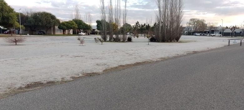 Río Cuarto amaneció con una helada y continúa el frío  