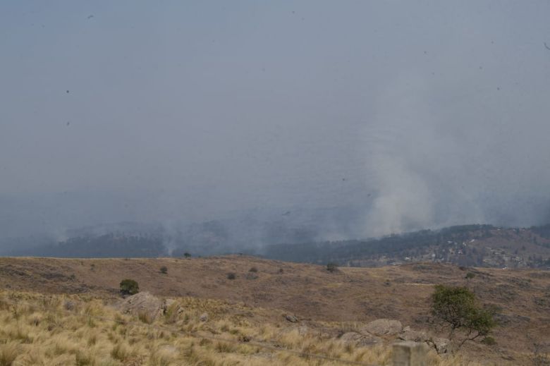 Incendio en El Durazno: Ya no hay riesgo de interfase