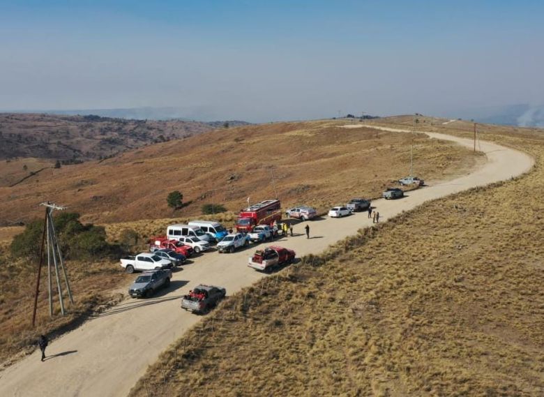 Incendio en El Durazno: Ya no hay riesgo de interfase