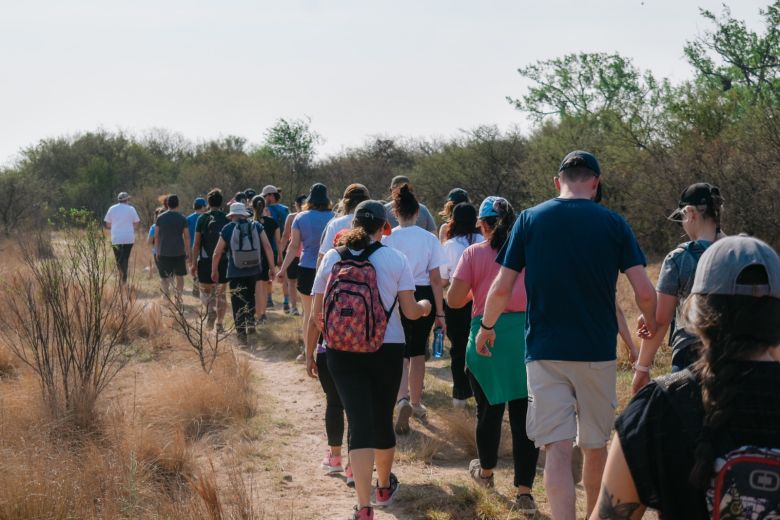 Por primera vez en su historia se realizó un trekking en la Reserva Chocancharava