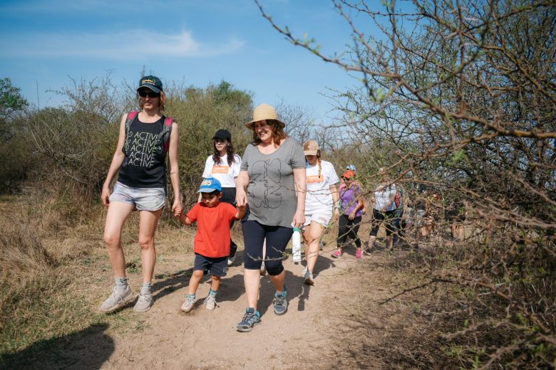 Por primera vez en su historia se realizó un trekking en la Reserva Chocancharava