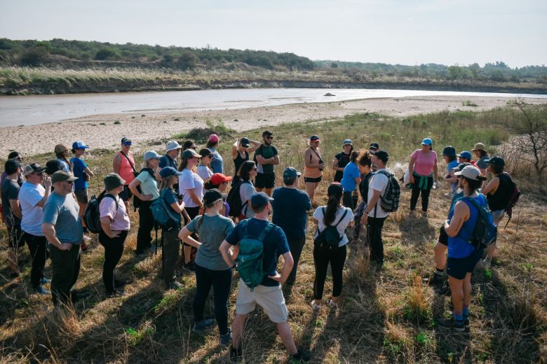 Por primera vez en su historia se realizó un trekking en la Reserva Chocancharava