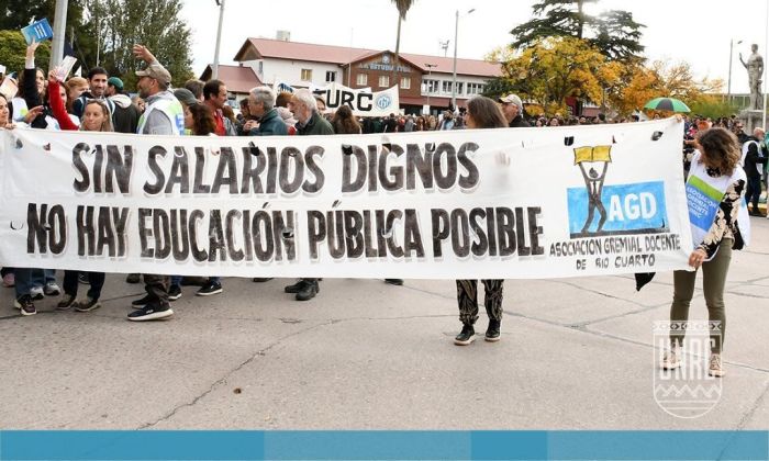 Los docentes de la UNRC realizarán un paro jueves y viernes