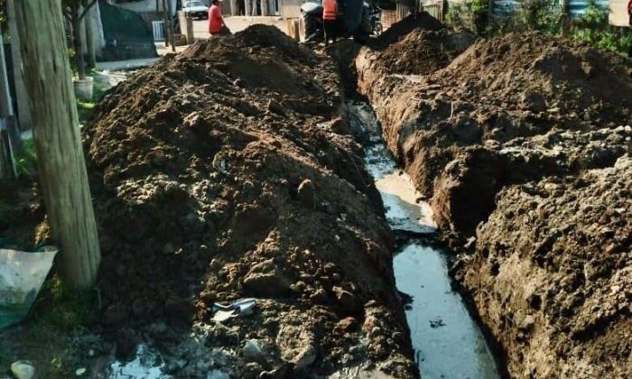 Se reestableció el servicio de agua en Las Delicias