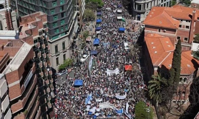 Marcha Federal Universitaria: una multitud se movilizó en Córdoba