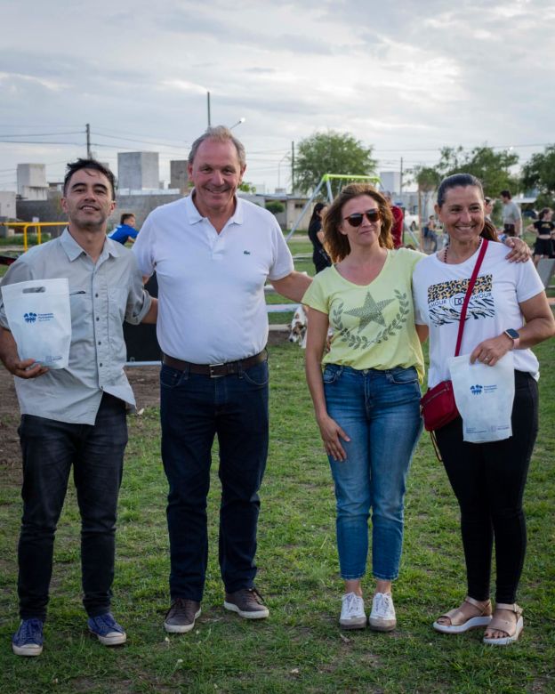 Con una plaza destinada a la primera infancia, quedó inaugurado el proyecto 269